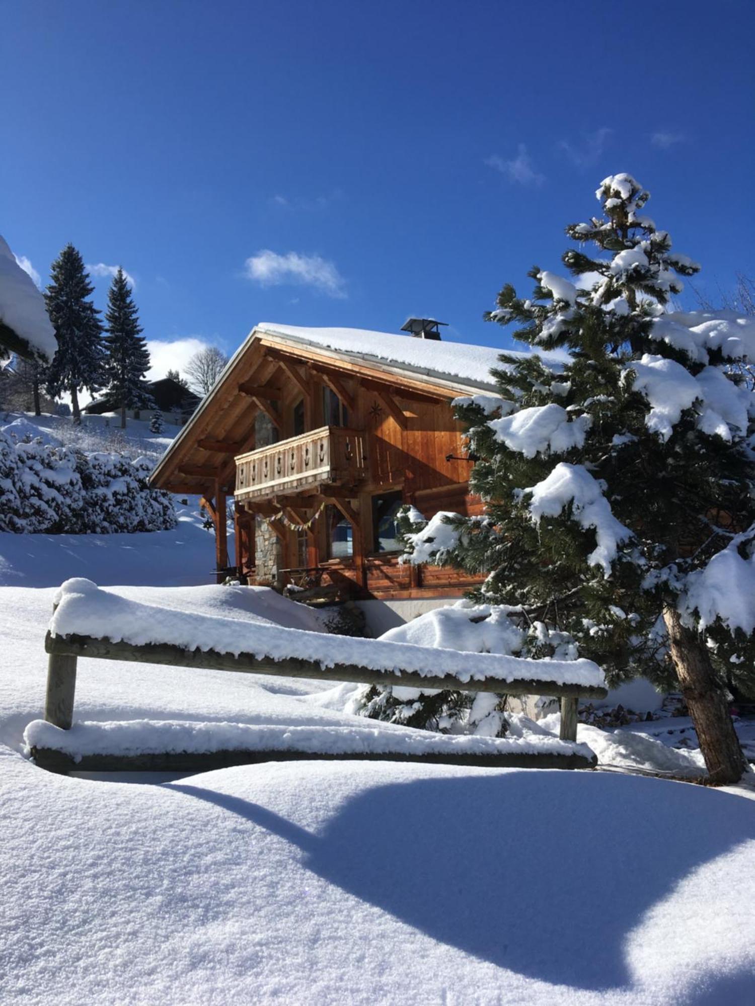 サン・ジェルヴェ・レ・バンMarie Mont Blanc Vue Mont Blancアパートメント エクステリア 写真