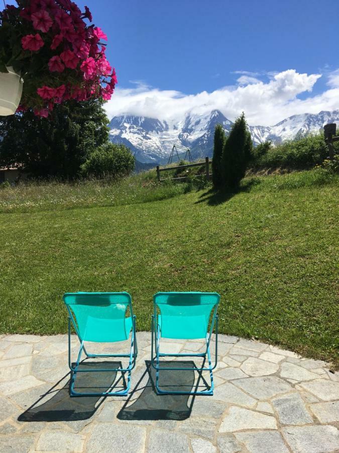サン・ジェルヴェ・レ・バンMarie Mont Blanc Vue Mont Blancアパートメント エクステリア 写真